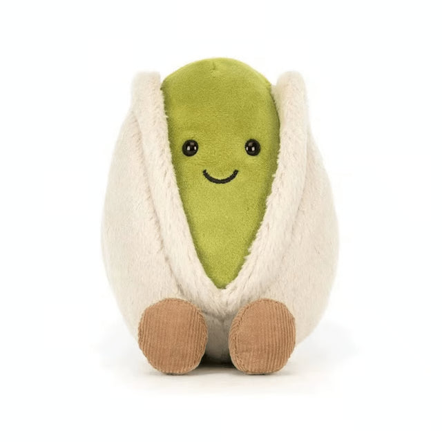 Pistachio Plushie, Soft & Cute Decor Gift for All Ages