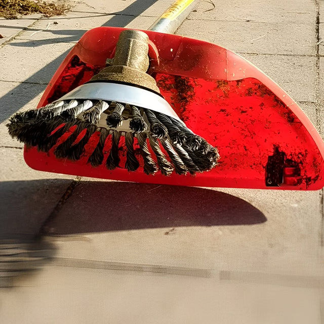 Steel Wire Brush Trimmer Head