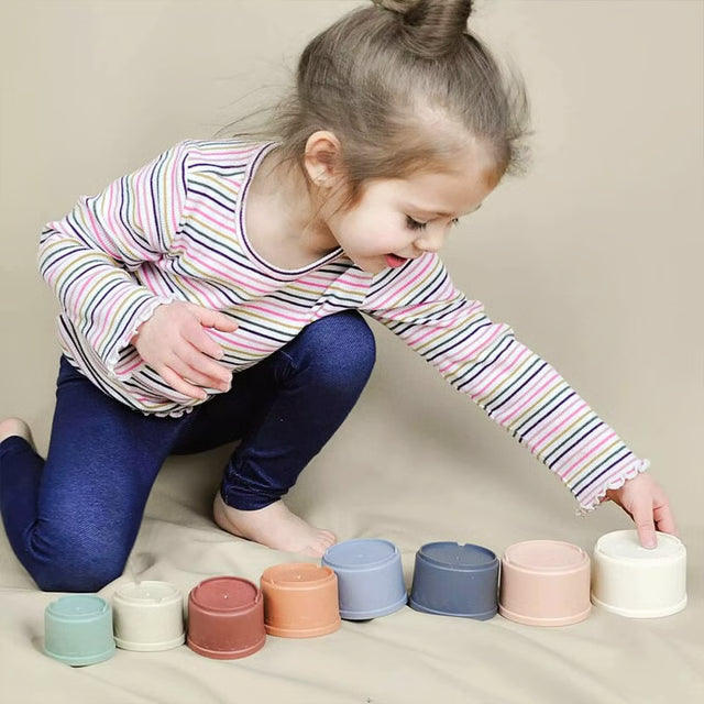 Stacking and Nesting Cups Toddler Learning Toy