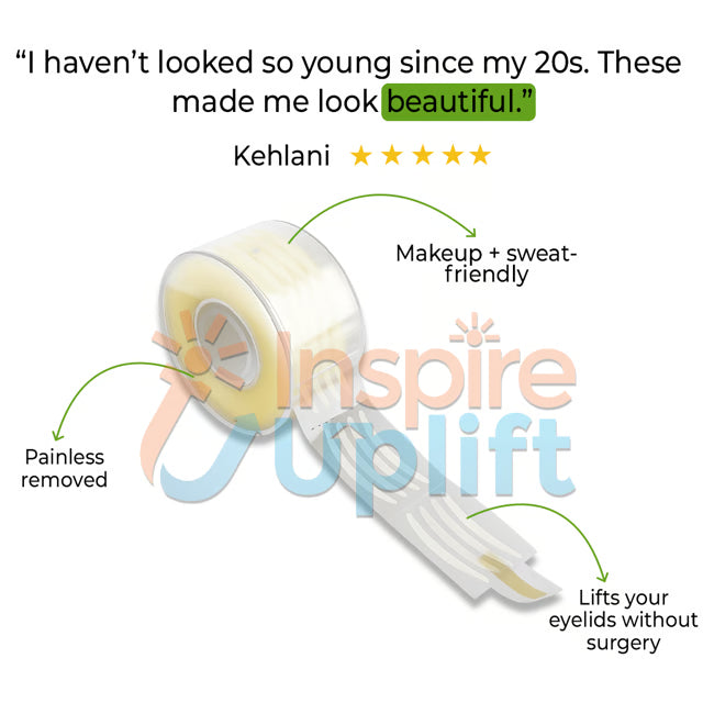 Invisible Eyelid Lifters Tape, Instantly Brighter, Youthful Eyes