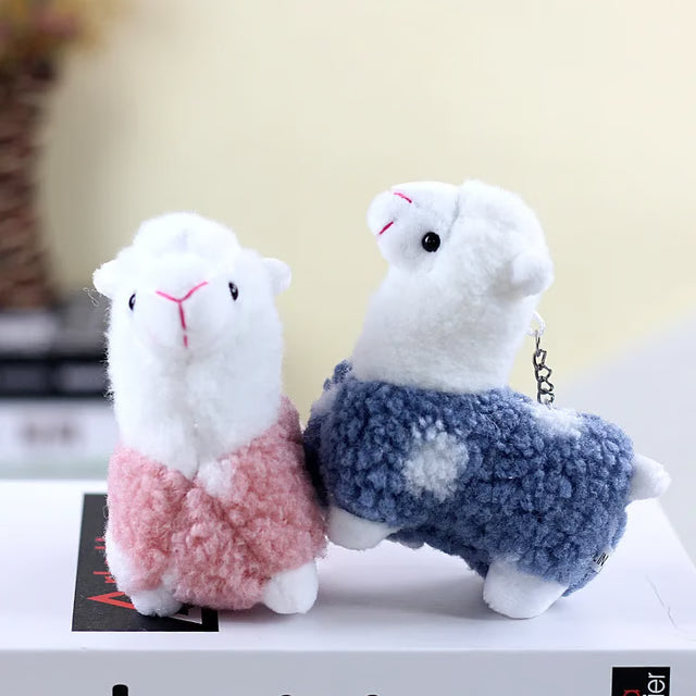 Alpaca Plush Toy Soft Stuffed Animal and Plush Keychain for Kids