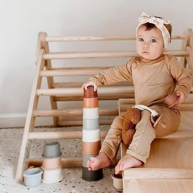 Stacking and Nesting Cups Toddler Learning Toy
