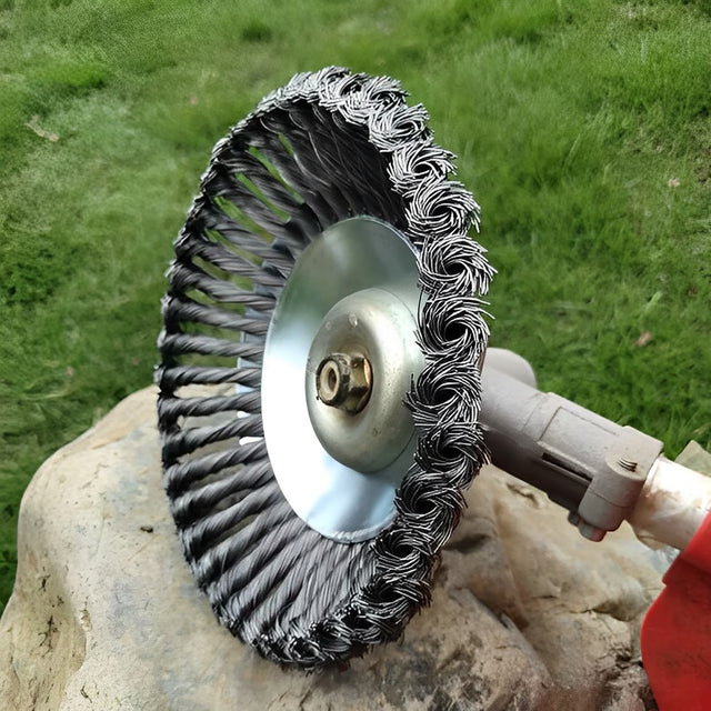 Steel Wire Brush Trimmer Head