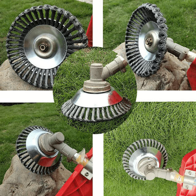 Steel Wire Brush Trimmer Head