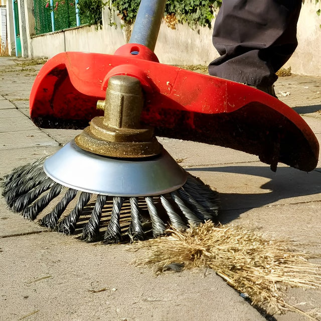Steel Wire Brush Trimmer Head