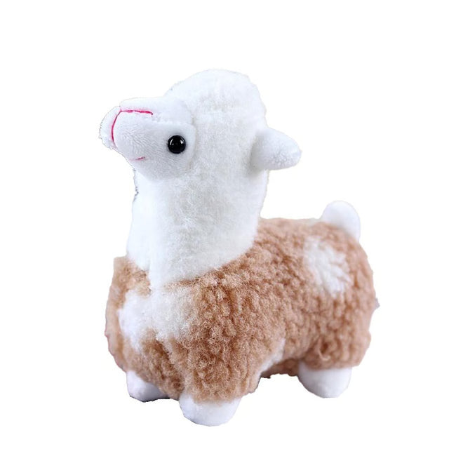 Alpaca Plush Toy Soft Stuffed Animal and Plush Keychain for Kids