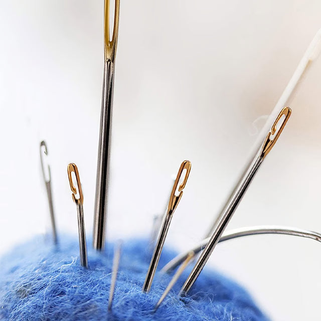 Self-Threading Needles